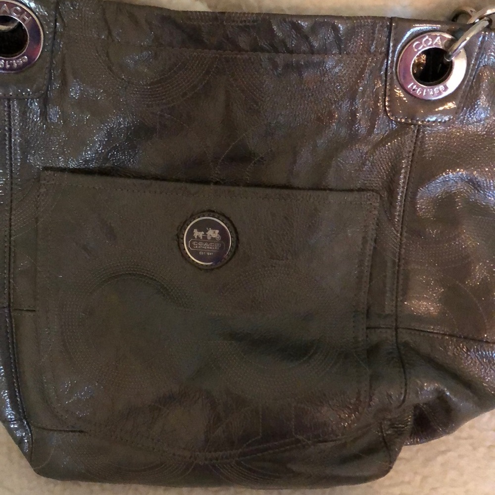 Leather Coach Purse